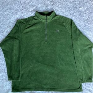 Mens Size XXL The North Face Quarter Zip Long Sleeve